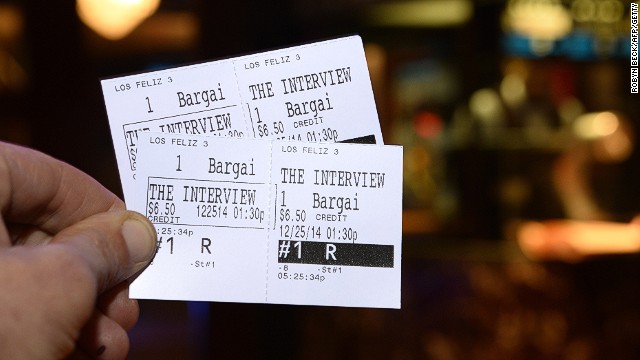 December 23 -- Sony Pictures announced "The Interview" will be released on Christmas Day but only in a limited number of theatres. The studio's CEO Michael Lynton said: "while we hope this is only the first step of the film's release, we are proud to make it available to the public and to have stood up to those who attempted to suppress free speech." So far more than 200 independently-owned theatres have agreed to show the film.