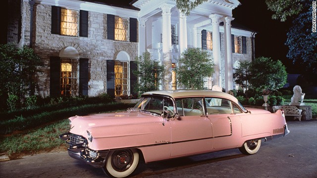 Elvis' pink Cadillac -- which inspired many a song lyric -- can be seen at Graceland in Tennessee, during January celebrations to honor what would have been the King's 80th birthday. 