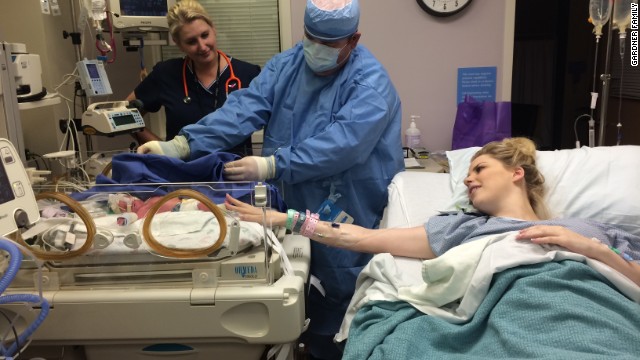 After Ivf Shock Mom Gives Birth To Quadruplets