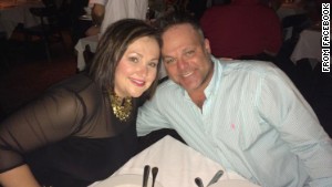 Photo of plane crash victims Marty and Kimberly Gutzler from his Facebook page. \n