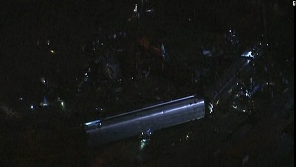 At least 5 dead, 50 injured in Amtrak crash in Philadelphia.