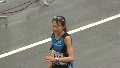 Runner's emotional race to support Japan