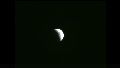 Time-lapse of moon gone dark