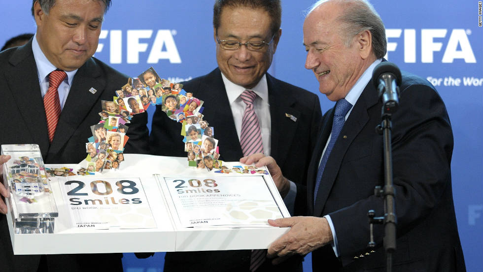 A turbulent period for FIFA began in May 2010 when the world's governing body for soccer was presented with official bid documents by Australia, England, Netherlands/Belgium, Japan, South Korea, Qatar, Russia, Spain/Portugal and the United States for the 2018 and 2022 World Cups. During the ceremony at its Swiss headquarters, FIFA announced dates for inspections of the bidding nations from July-September.