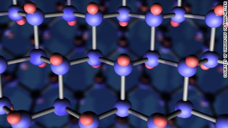 Graphene is a two-dimensional material that scientists say has amazing strength and conductive properties