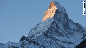 The Matterhorn is among the most recognizable peaks in Europe.