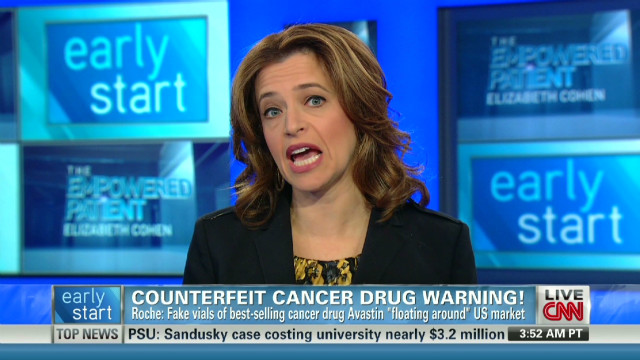 Counterfeit cancer drug warning
