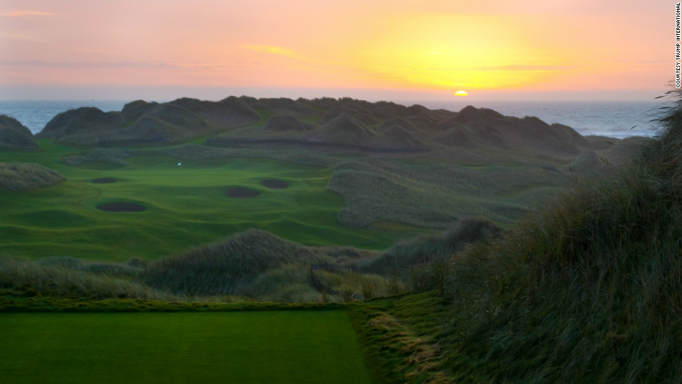 Trump Opens Controversial $150M Golf Course In Scotland - CNN.com