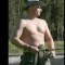 vladimir putin fishing topless