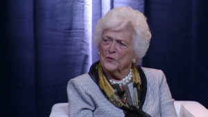 Barbara Bush: not 'too many Bushes'