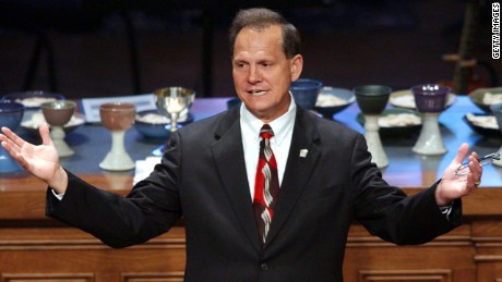 Alabama Chief Justice Roy Moore suspended over same-sex marriage order