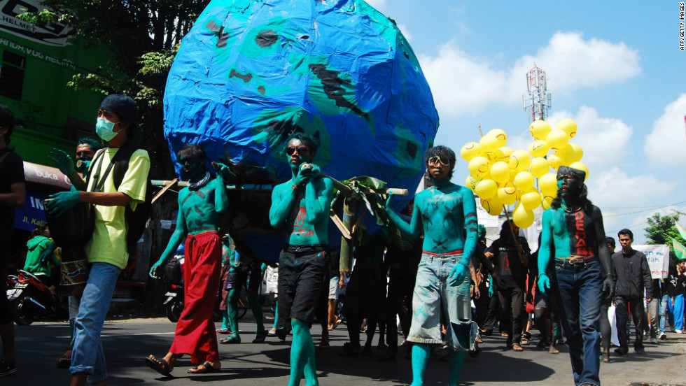 'Acts of Green' urged as Earth Day is celebrated around the world