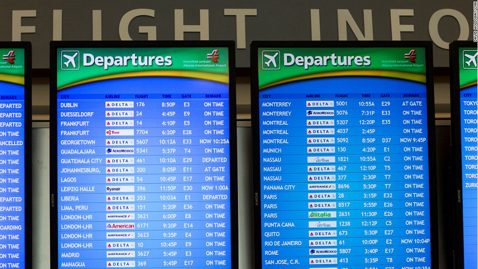 atlanta airport arrivals departures