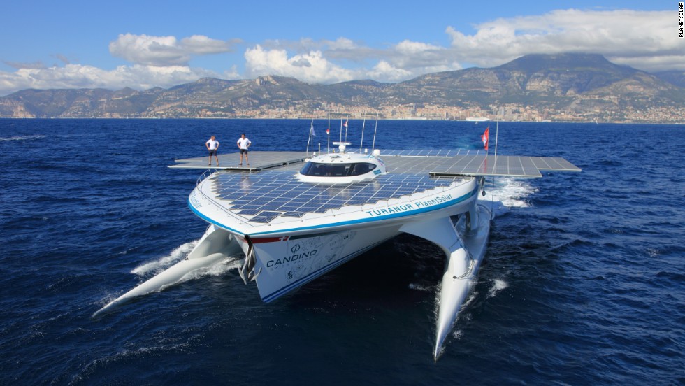  catamaran in the world and the first of its kind to circumnavigate the
