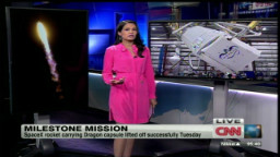 Dragon roars toward ISS