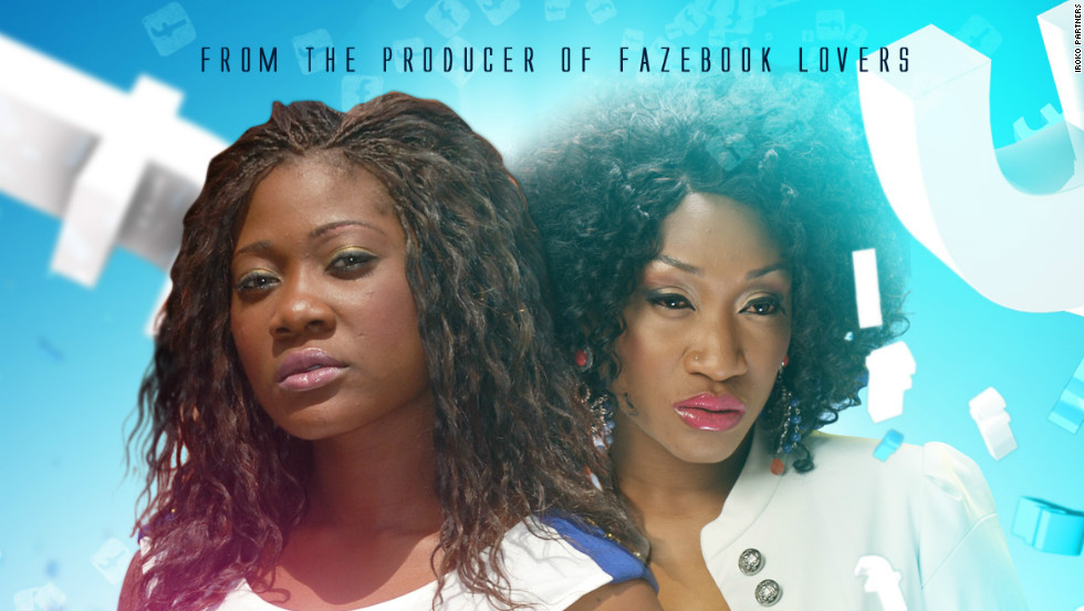 A poster from the popular Nollywood movie &quot;Fazebook Babes&quot;