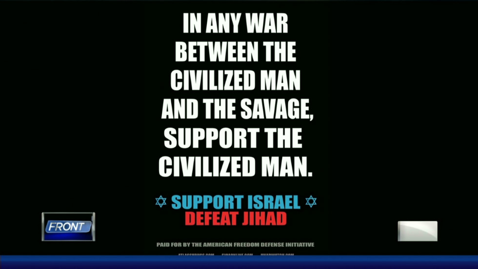 Anti-jihad ad to appear in NYC subways