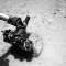 mars rover arm rock