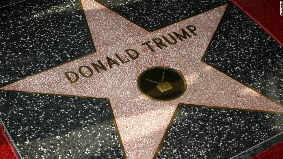 For &amp;quot;The Apprentice,&amp;quot; Trump was honored with a star on the Hollywood Walk of Fame in January 2007.