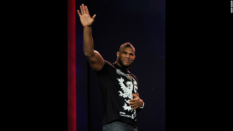 At 6-foot-5 and 260 pounds Alistair Overeem is known for putting mixed martial arts star Brock Lesnar into early retirement. Ahead of a heavyweight title match against UFC champion Junior dos Santos in May Overeem tested positive for elevated levels