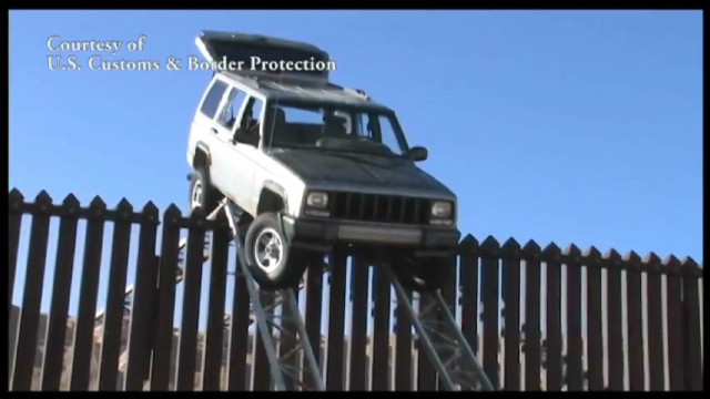 Jeep stuck on us border #3