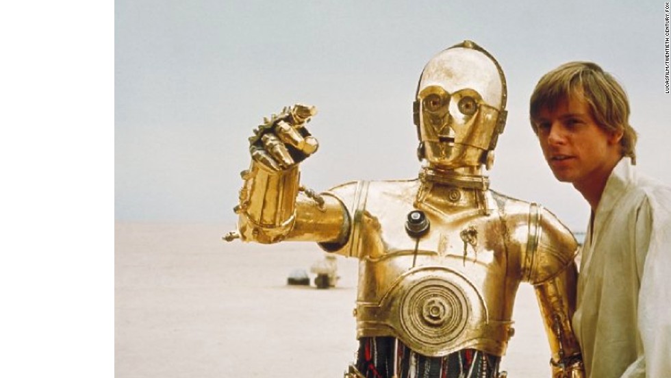 C-3PO is adept at communicating, which is helpful considering his buddy R2-D2 doesn't speak English.