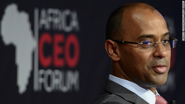 Ecobank Group chief executive officer <b>Thierry Tanoh</b> at the Africa CEO Forum <b>...</b> - 121123021402-africa-ceo-forum-thierry-tanoh-story-top