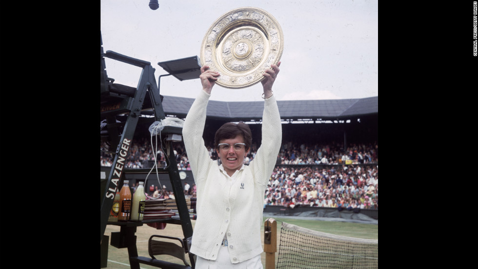Tennis legend Billie Jean King was outed by a former female partner in 1981.