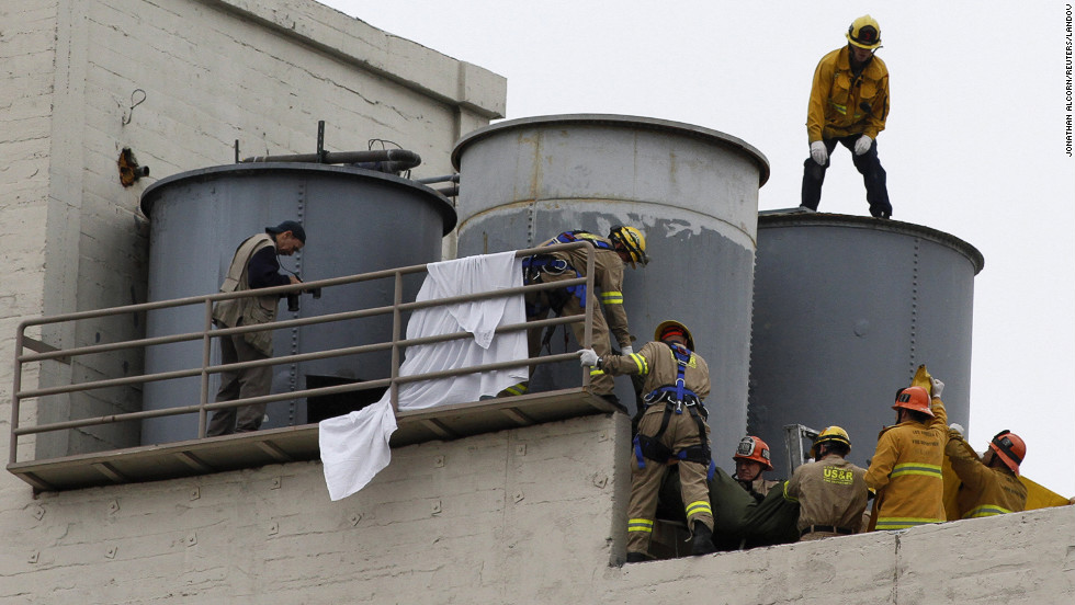 Corpse found in L.A. hotel's water tank