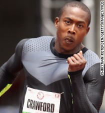 U.S. Olympic sprint champion Crawford handed two-year ban - CNN.com