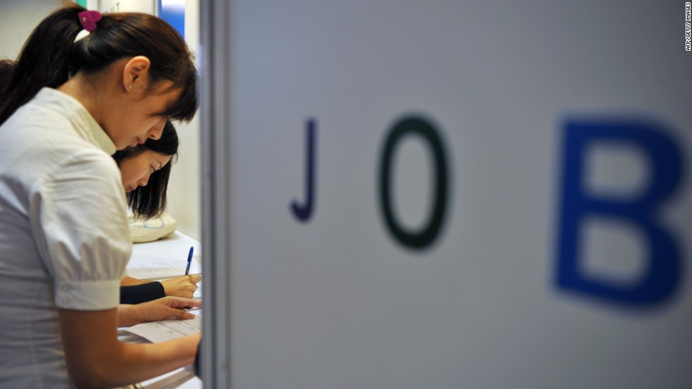 There&#39;s a marked difference between first jobs and established career opportunities in China. 