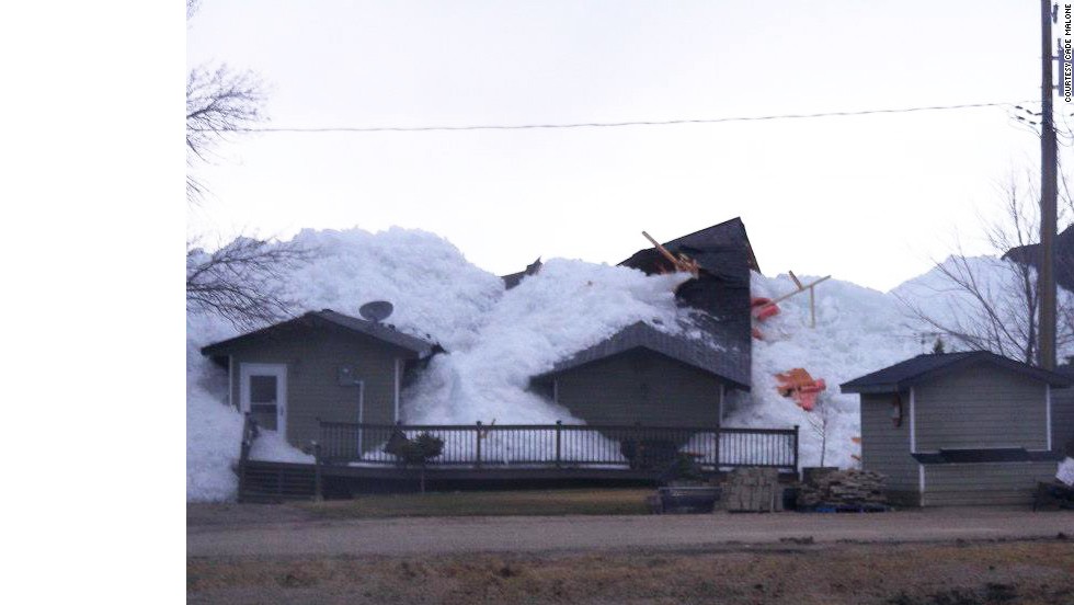 Ice Tsunamis Sweep Into Homes 
