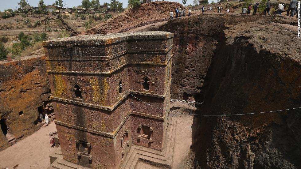 Rock churches of Lalibela, the Jerusalem of Ethiopia