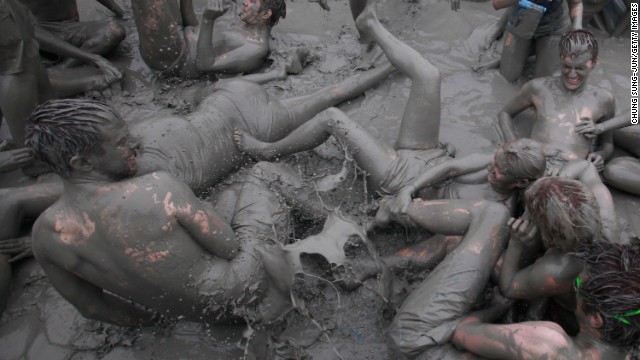 Each Year Proponents Of The Healing Powers Of Mud And Those That Just Like To Getting Down In
