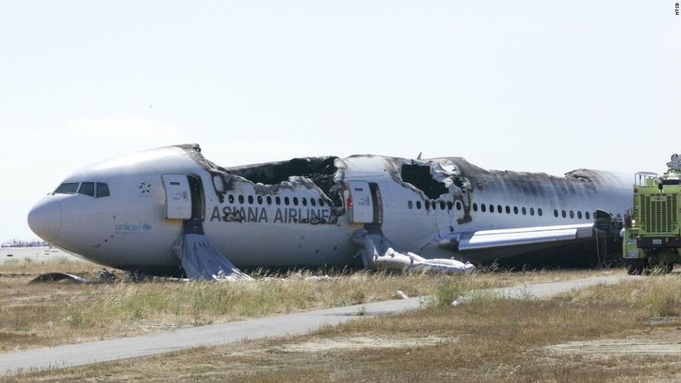 Asiana crash video Firefighters saw girl before she was run over