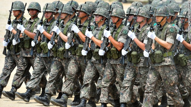 All able-bodied South Korean men must serve approximately two years in ...