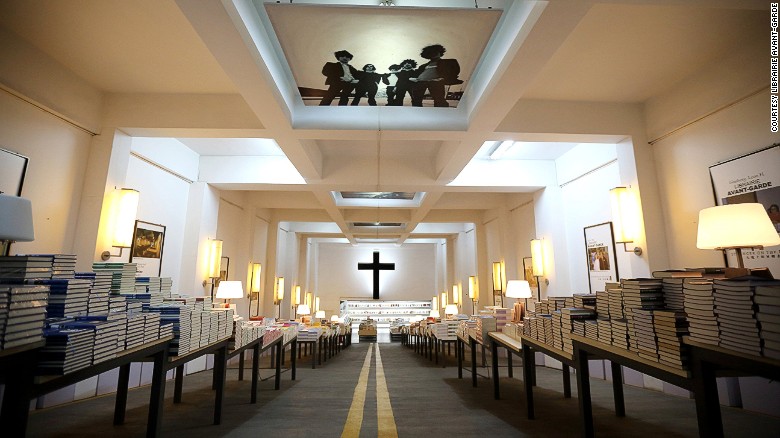 The most beautiful bookshop in China is hidden in an underground parking lot. &quot;Here in Librairie Avant-Garde, reading is our religion and this place is the heaven for readers,&quot; says Zhang Xing, manager of the shop beneath Wutaichan Stadium in Nanjing. 