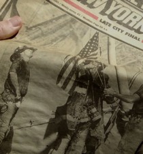 Ground Zero flag back in NYC after 15 years