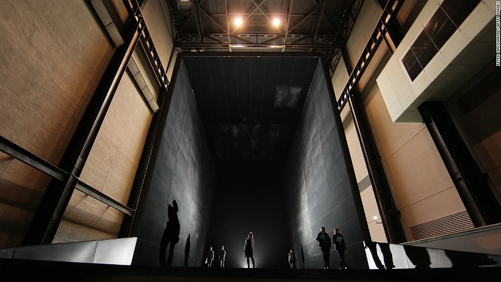 The current big-ticket event at London's Tate Modern is "The World Goes Pop," a global look at pop art, which will run until January 24, 2016. Pictured: Miroslaw Balka's installation "How It Is" is displayed in the Tate Modern's Turbine Hall in October 2009. 