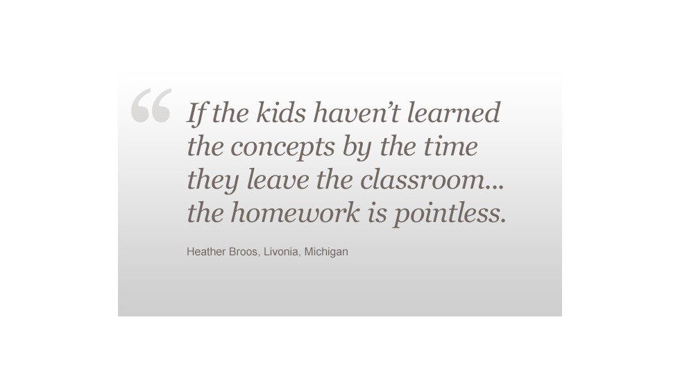 Homework Debate Too Much Too Little Or Busy Work