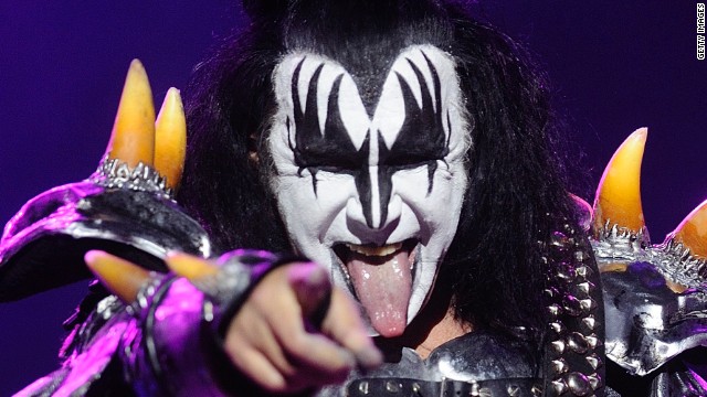 Gene Simmons: a beacon of musical knowledge and reason (Image: CNN)