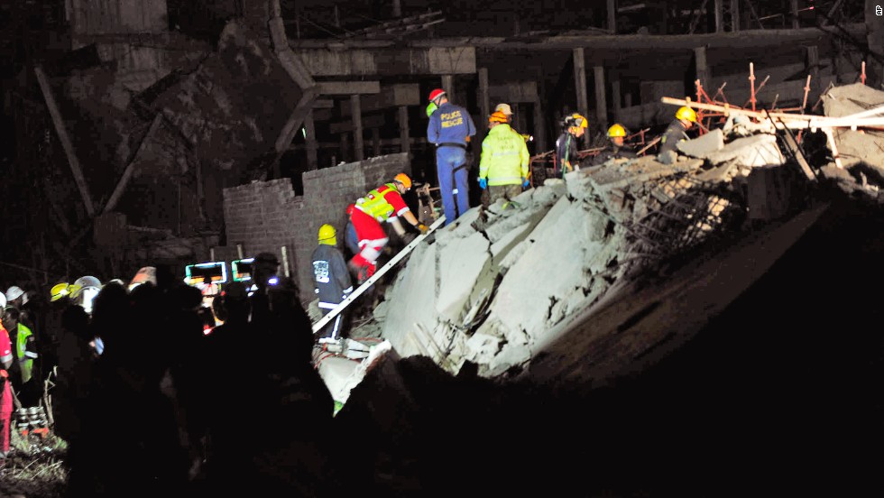 2 Dead 40 Feared Trapped In South Africa Building Collapse