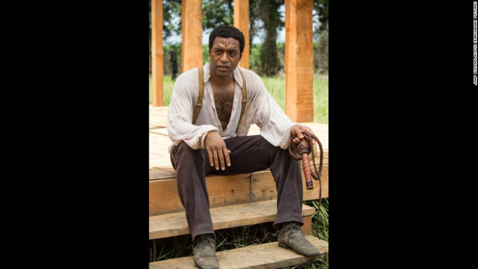 <strong>Outstanding performance by a male actor in a leading role:</strong> <strong>Chiwetel Ejiofor</strong> "12 Years a Slave" (pictured); <strong>Tom Hanks</strong> "Captain Phillips;" <strong>Matthew McConaughey </strong>"Dallas Buyers Club;" <strong>Bruce Dern </strong>"Nebraska;" <strong>Forest Whitaker</strong> "Lee Daniels' The Butler."