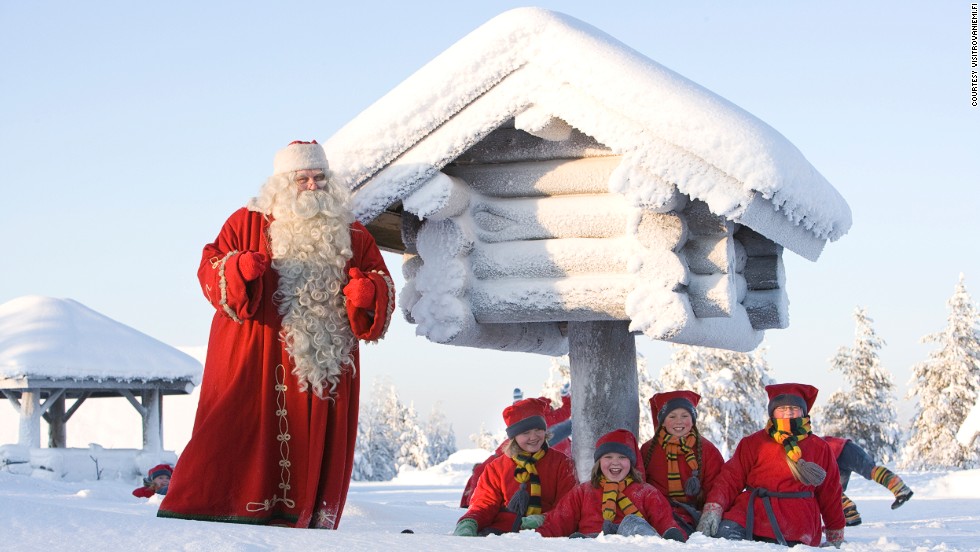For Finns, Rovaniemi&#39;s location just north of the Arctic Circle is Christmas Central. Children make gingerbread cookies with Mrs. Claus, enroll in Elf School and write wish lists with a traditional quill.