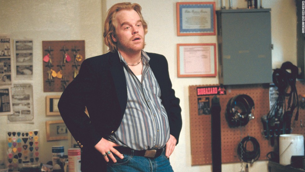 Hoffman plays a phone sex-line supervisor and mattress store owner in 2002's "Punch-Drunk Love."