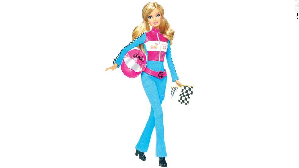 barbie i can be race car driver doll