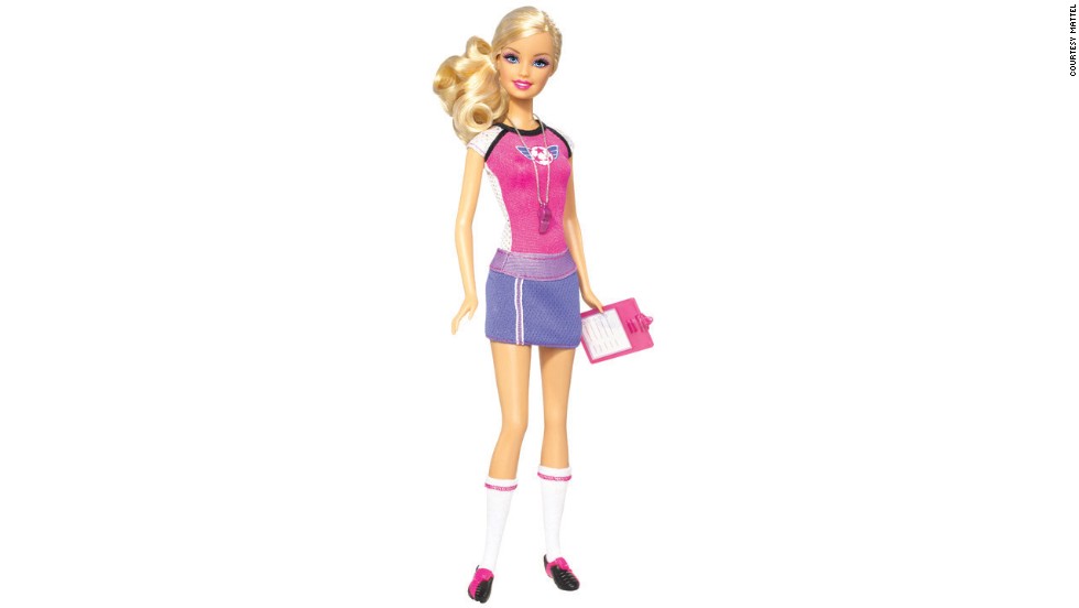 soccer coach barbie