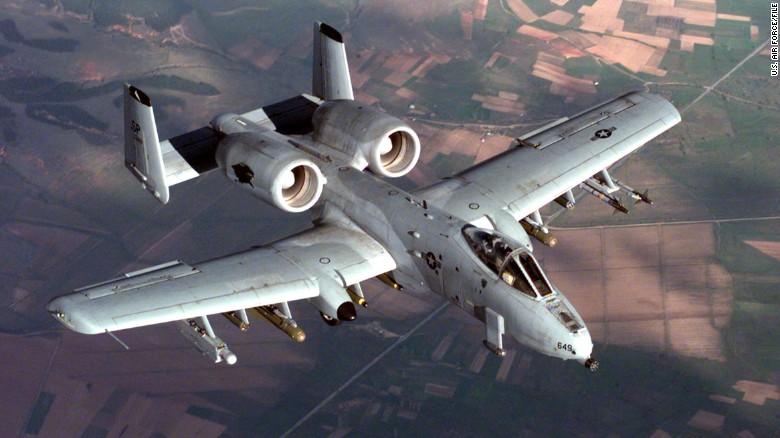 The A-10 Thunderbolt jets, nicknamed &quot;Warthogs,&quot; are specially designed for close air support of ground forces. Key to their armaments is a 30mm Gatling gun. The pilot is protected from ground fire by titanium armor, and the plane&#39;s fuel cells are self-sealing in case of puncture.