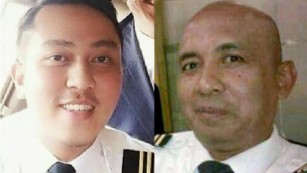 MH370 pilots: First officer Fariq Abdul Hamid (left) and Captain Zaharie Ahmad Shah (right).