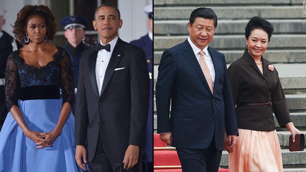 The first ladies of the two most powerful countries in the world are spending a day together in Beijing. Both women are uniquely admired for their sense of style and established careers before their husbands became presidents.